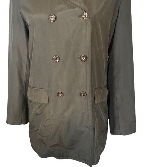 Banana Republic Brown Light Weight Button Front Jacket Women SZ S - Picture 4 of 8